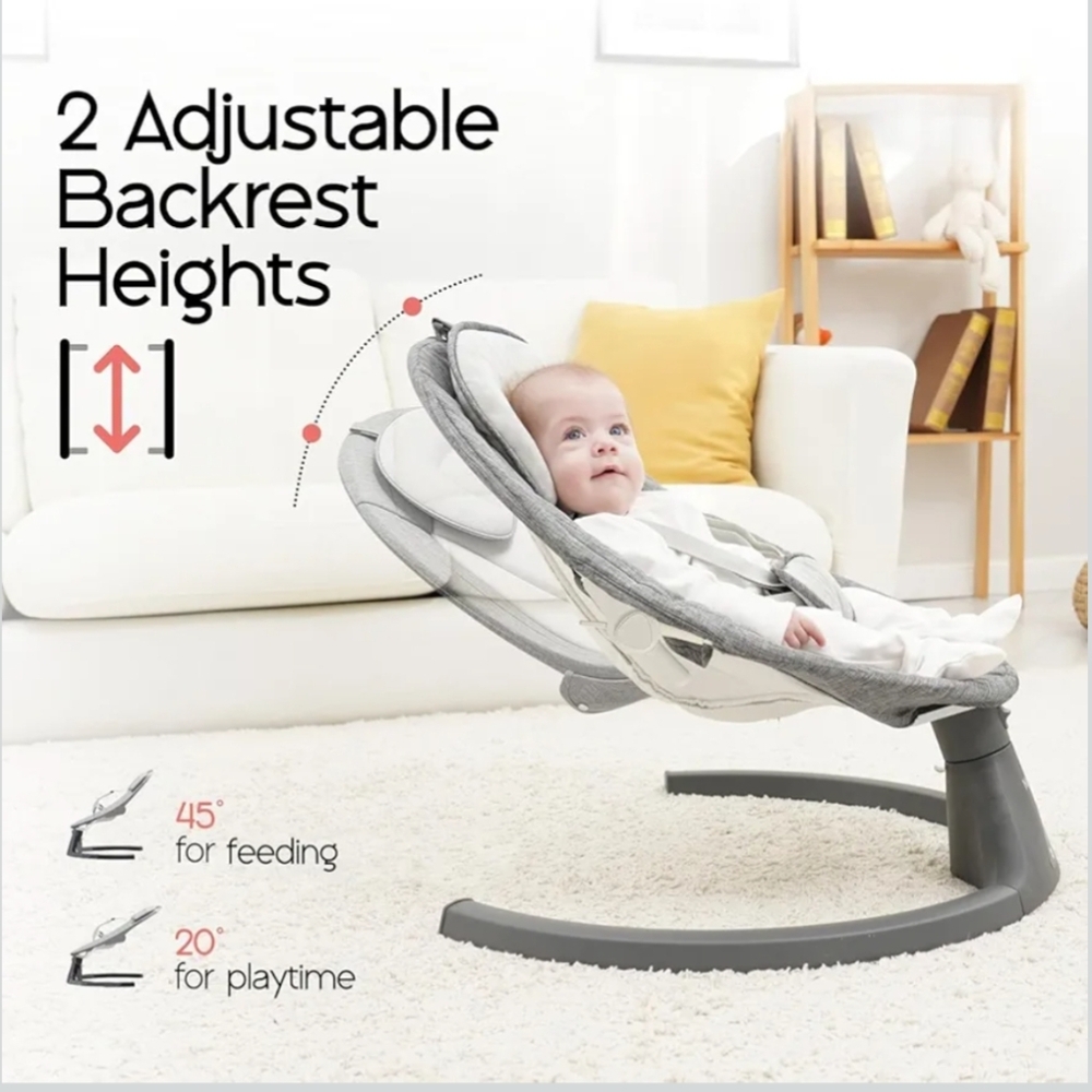 Gray Baby Rocker